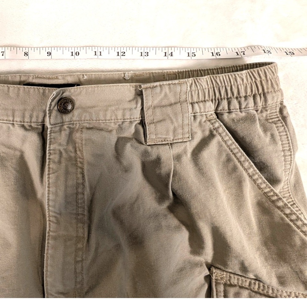5.11 Tactical Series‎ Mens 36x32 Khaki Cargo Pants Cotton Ripstop Workwear READ - Picture 6 of 13